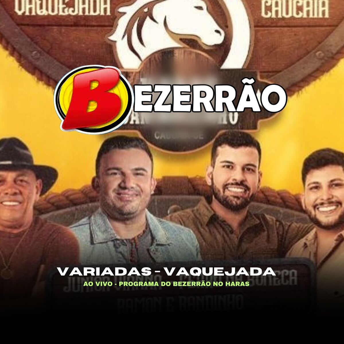 Album cover of O Bezerrão Com Ferro na Boneca - Ramom Randinho - Junior Vianna Ao Vivo 2023