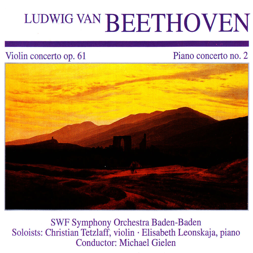 Picture of Ludwig Van Beethoven: Violin Concerto Op. 61 · Piano Concerto No. 2