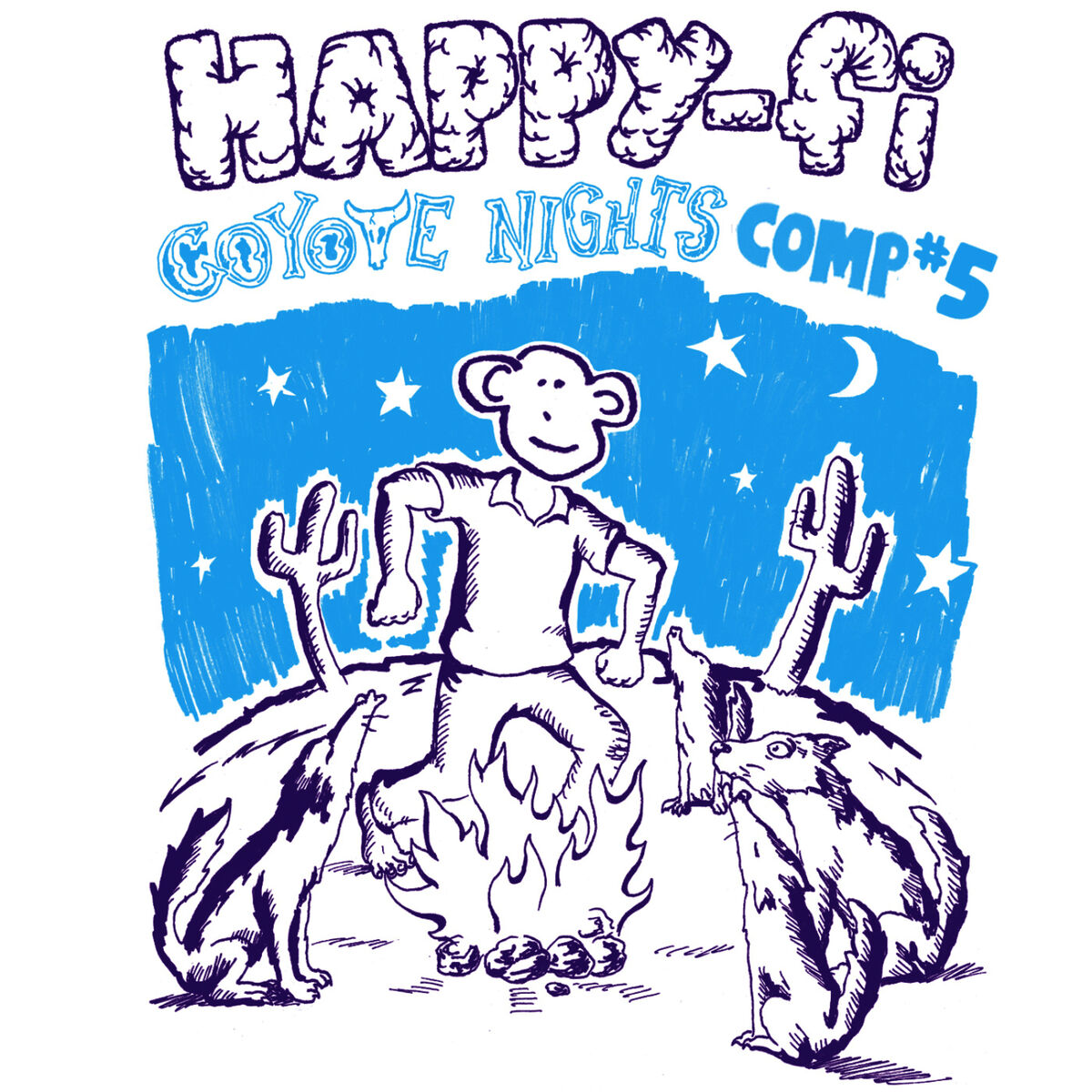 Album cover of Happy-fi Compilación Vol. 5 Coyote Nights