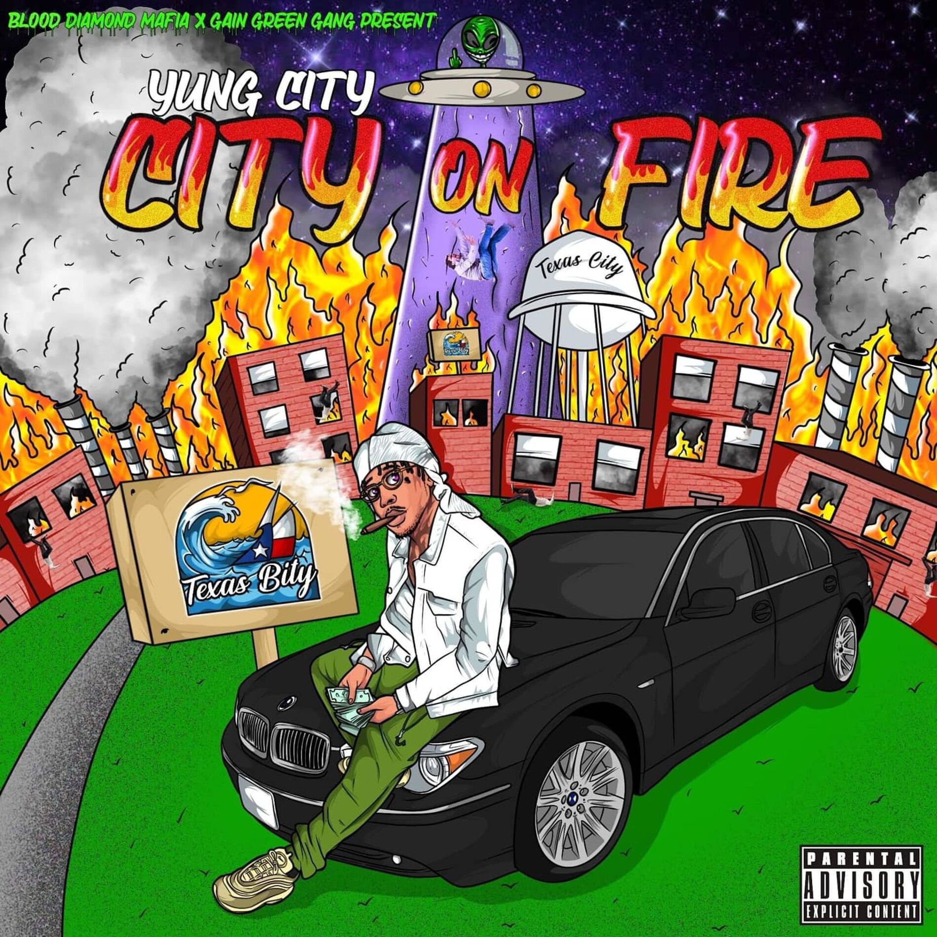 Album cover of City on Fire
