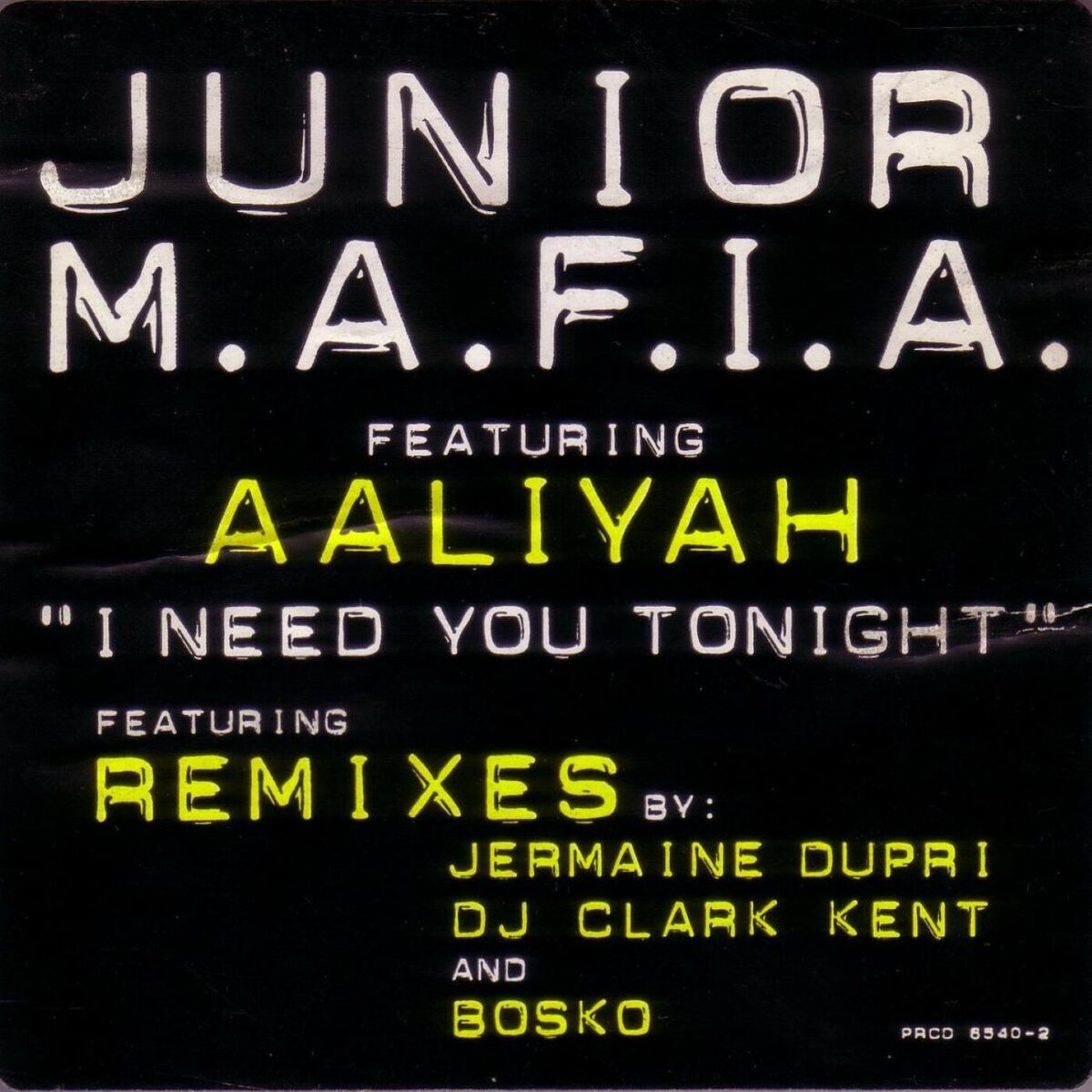 Album cover of I Need You Tonight Remixes