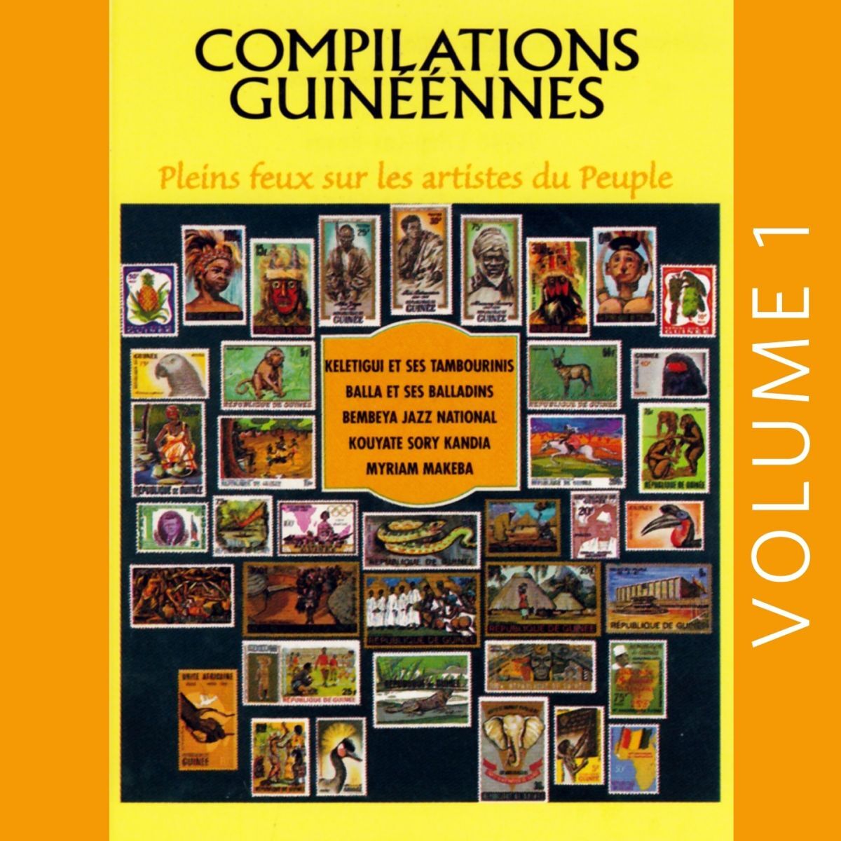 Album cover of Plein feux sur les artistes du peuple, vol. 1 (Compilations guineennes)