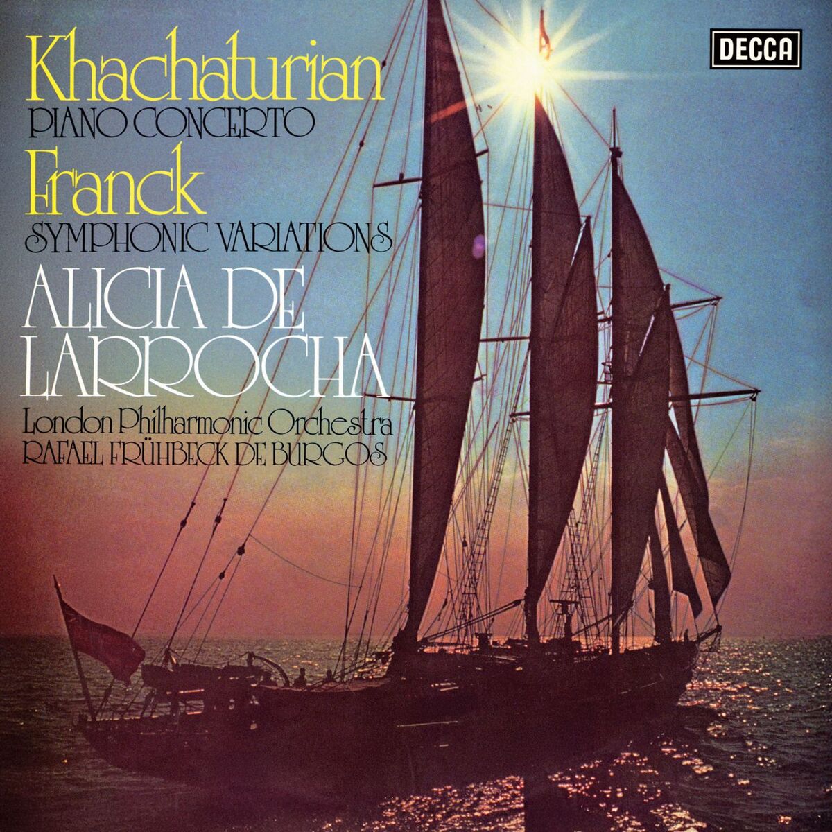 Album cover of Khachaturian: Piano Concerto; Franck: Variations symphoniques