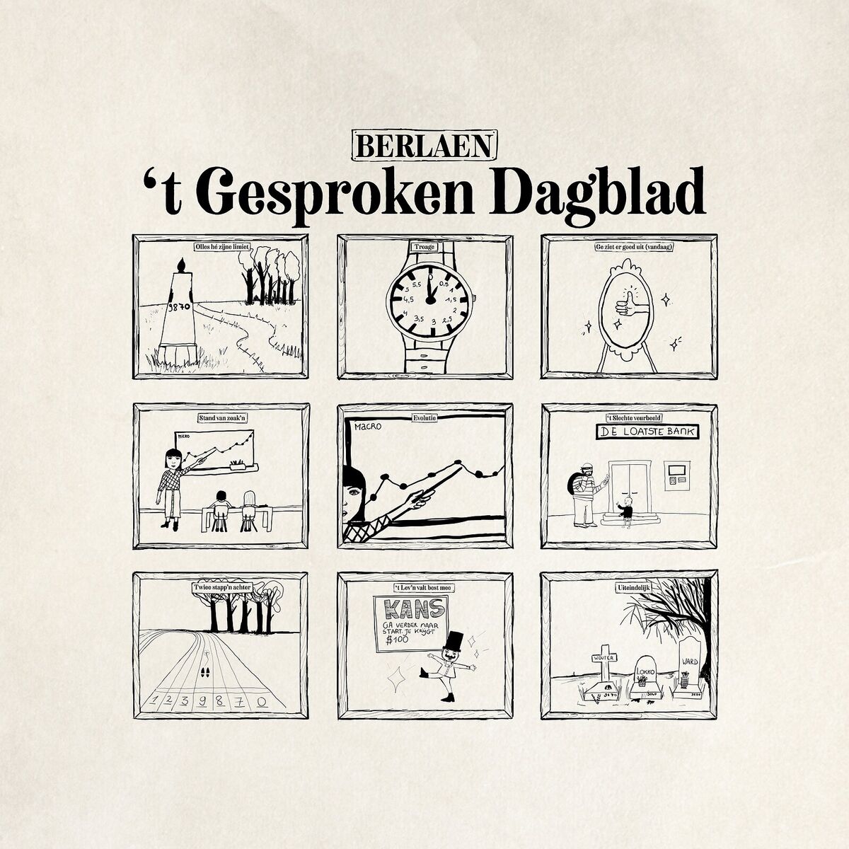 Album cover of 'T Gesproken Dagblad