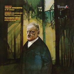 Cover of Khachaturian: Violin Concerto; Sibelius: Violin Concerto; Tchaikovsky: Sérénade mélancolique; Souvenir d'un lieu cher (Ruggiero Ricci: Complete Decca Recordings, Vol. 3)