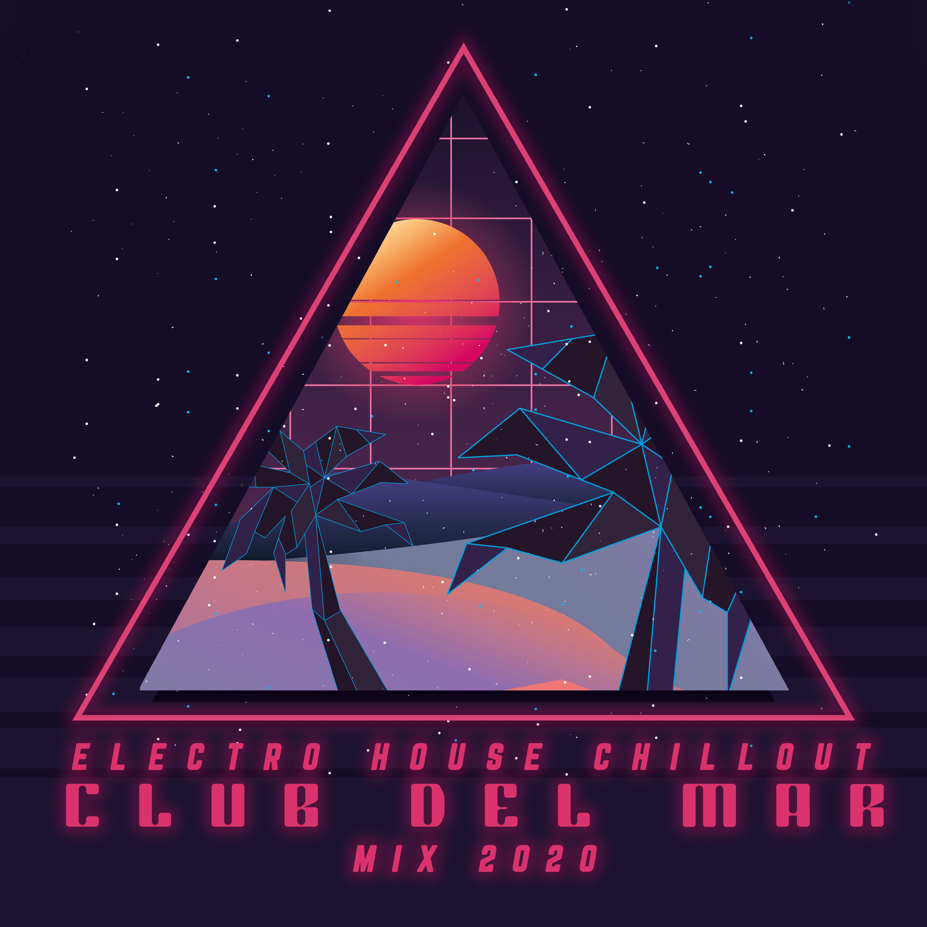Album cover of Electro House Chillout Club del Mar Mix 2020