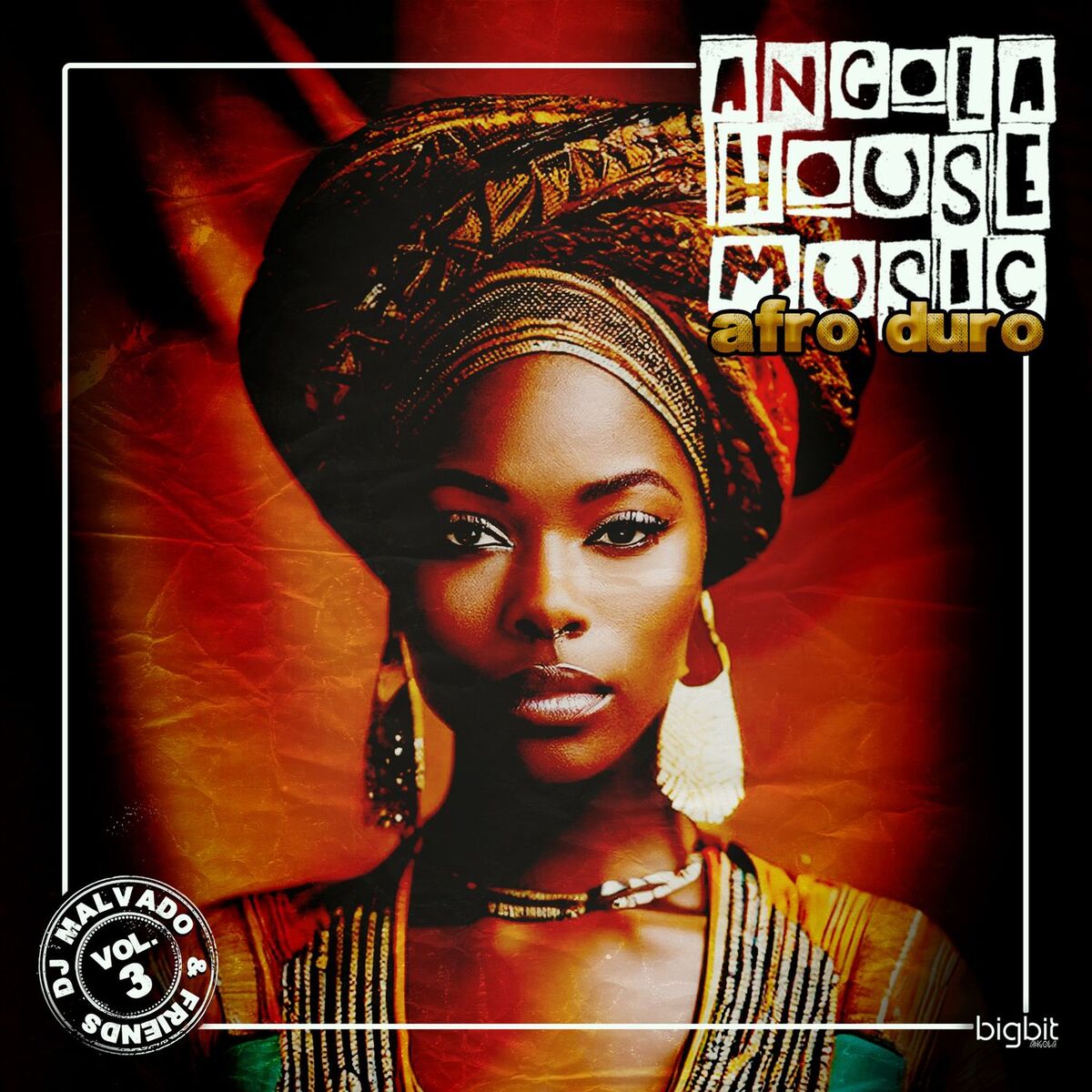 Album cover of DJ Malvado & Friends: Angola House Music (Vol.3 Afro Duro)