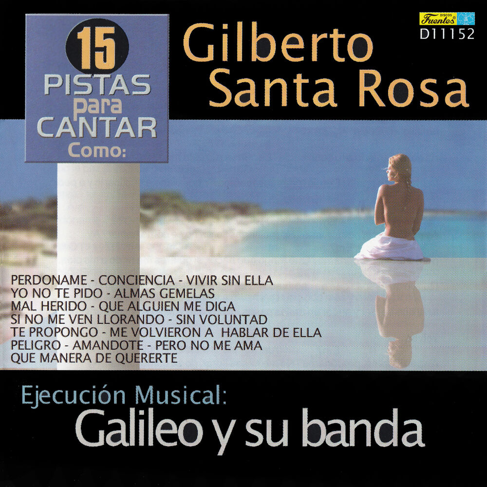 Picture of 15 Pistas para Cantar Como - Originalmente Realizado por Gilberto Santa Rosa