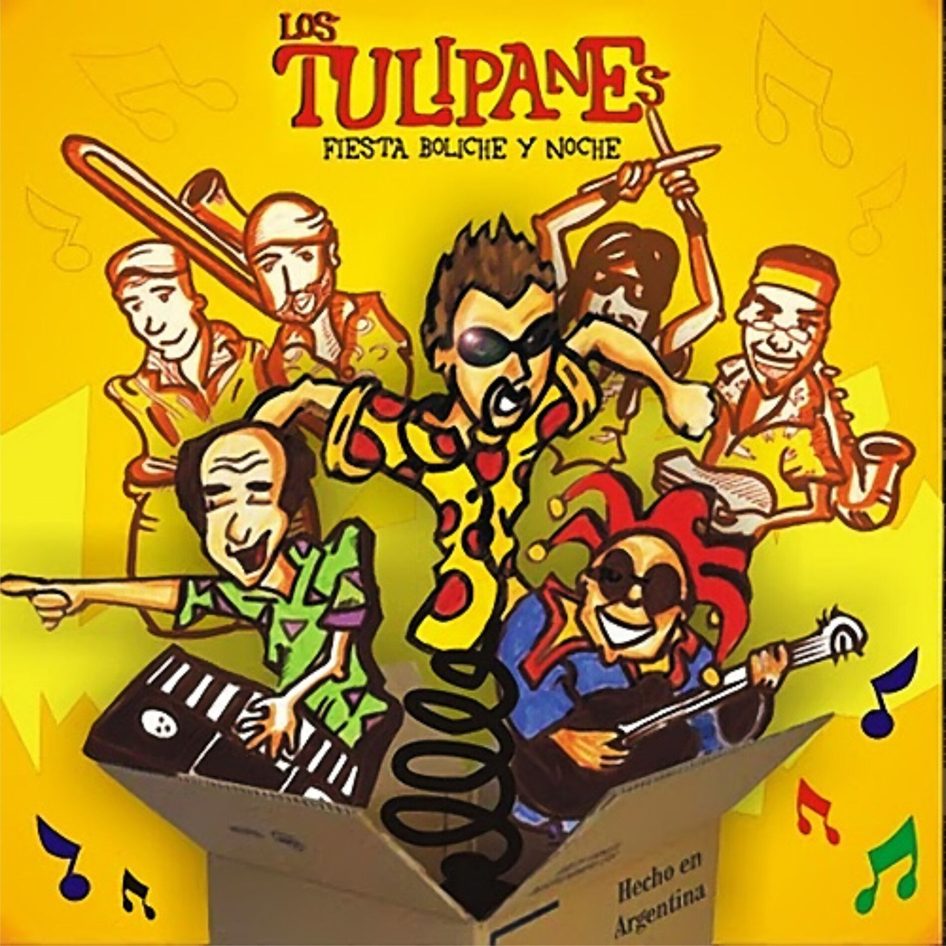 Album cover of Fiesta, boliche y noche