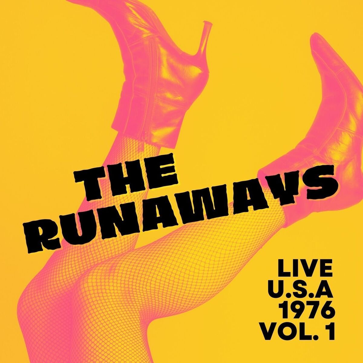 Album cover of The Runaways Live, U.S.A., 1976, vol. 1