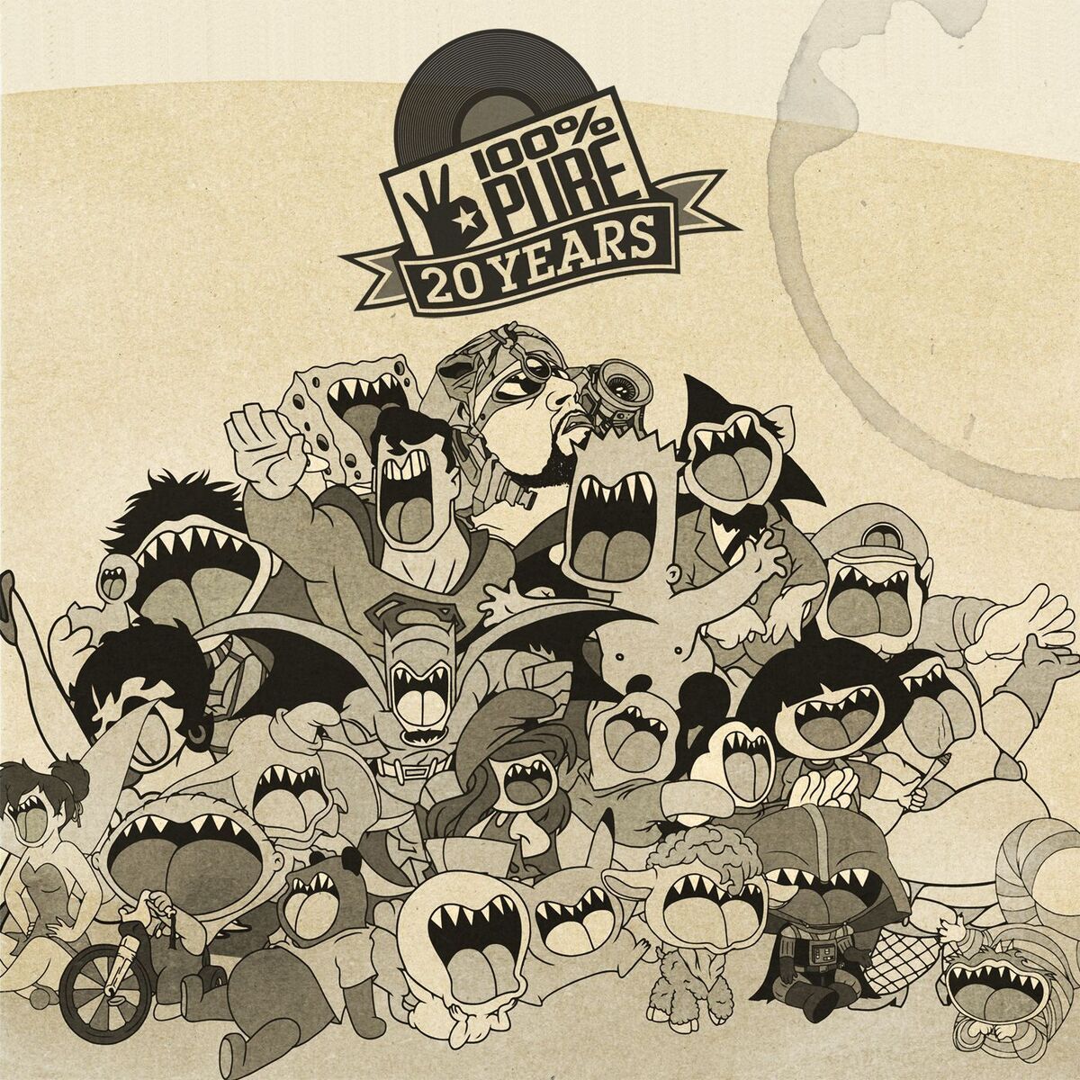 Album cover of 20 Years 100% Pure