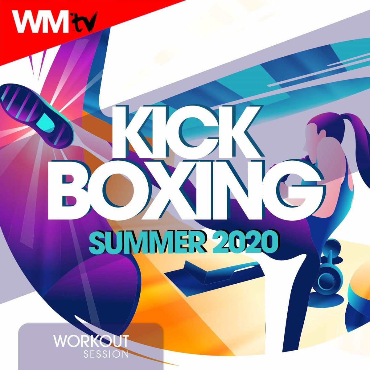 Album cover of Kick Boxing Summer 2020 Workout Session (60 Minutes Non-Stop Mixed Compilation for Fitness & Workout 140 Bpm / 32 Count)