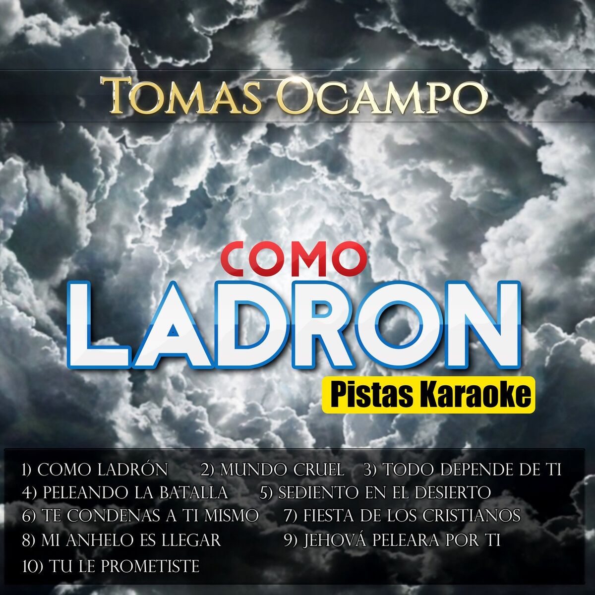 Album cover of Como Ladron (Pistas Karaoke)