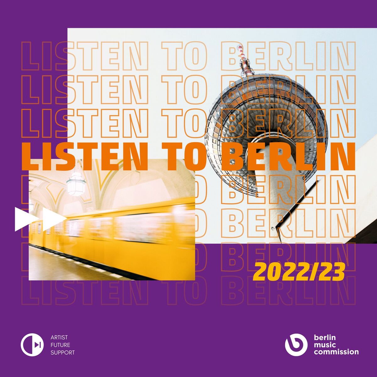 Album cover of Listen to Berlin: Compilation 2022/23