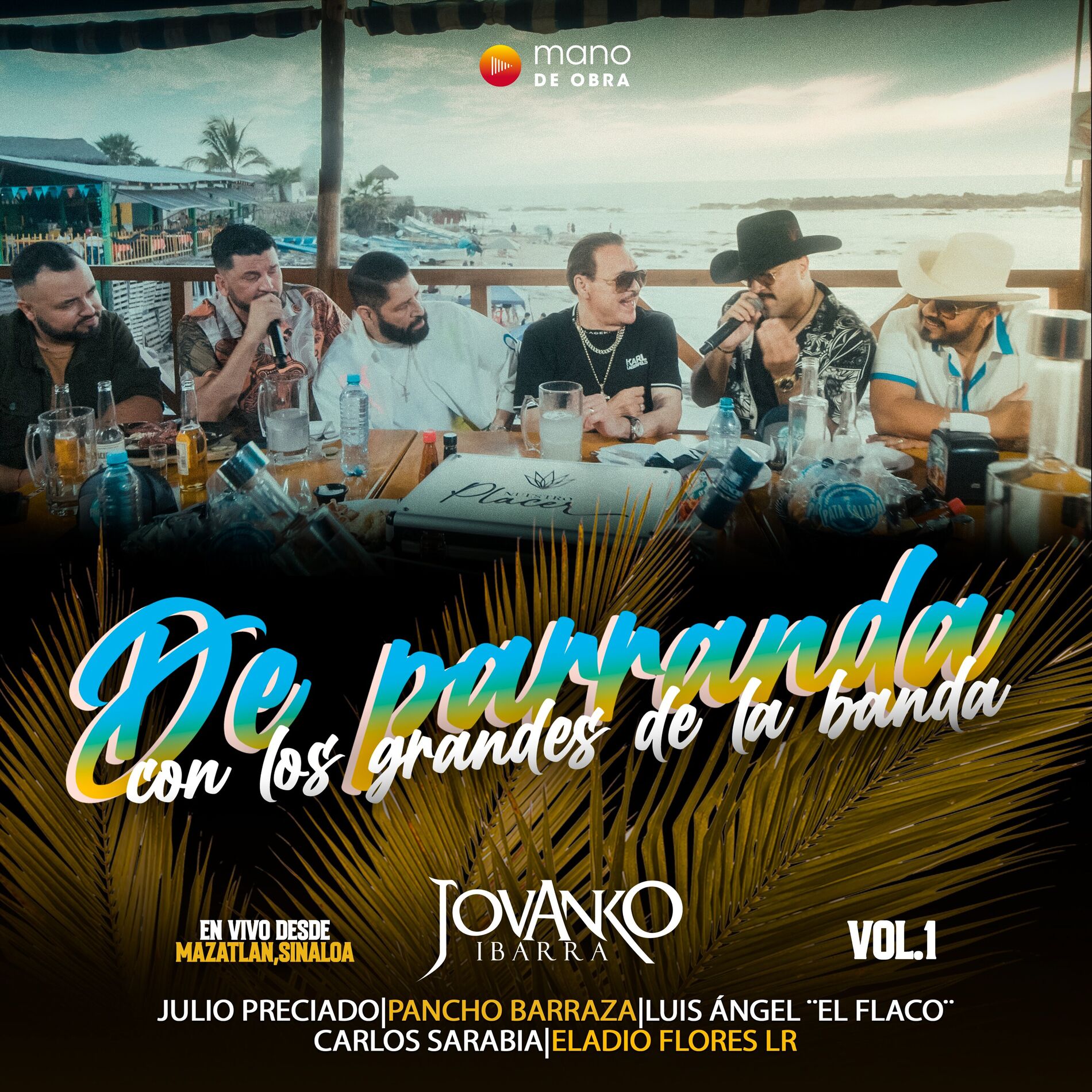 Album cover of De Parranda Con Los Grandes De La Banda (En Vivo)