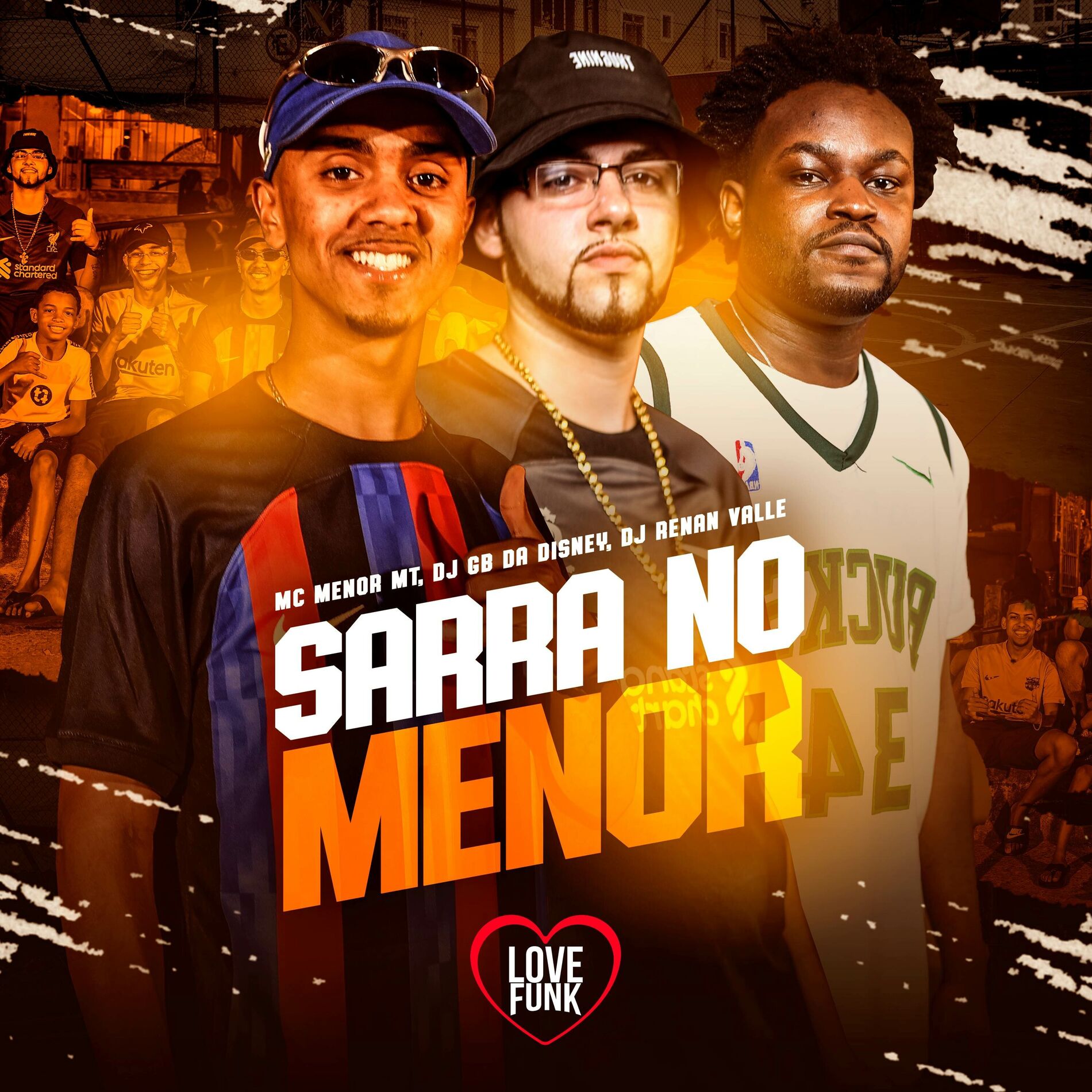 Album cover of SARRA NOS MENOR QUE TA DE GLOCK NA CINTURA