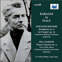 Cover of Karajan in Italy Live Recordings 1953 - 1954
