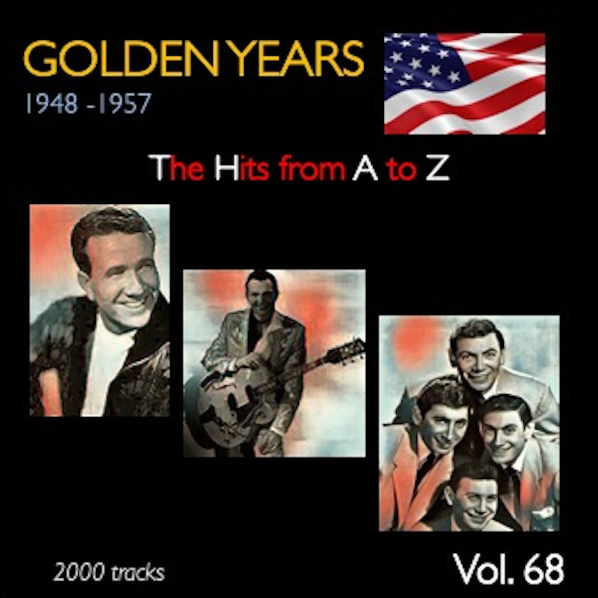 Album cover of Golden Years 1948-1957 · The Hits from A to Z · , Vol. 68