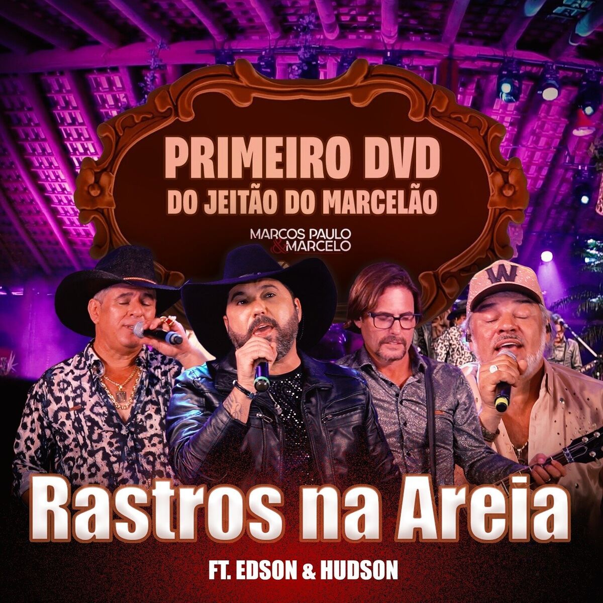 Album cover of Rastros na areia (Ao Vivo)