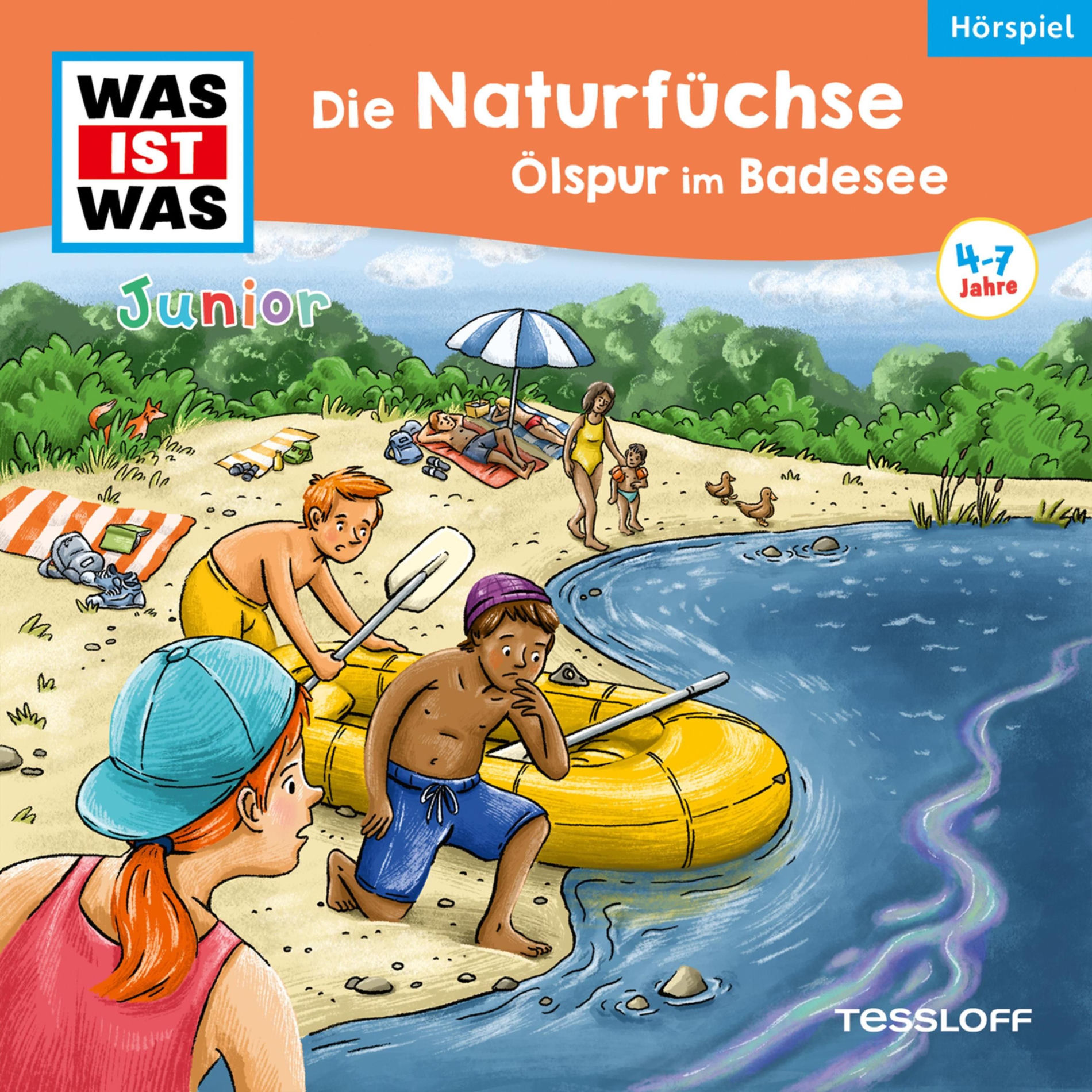 Album cover of 39: Die Naturfüchse: Ölspur im Badesee