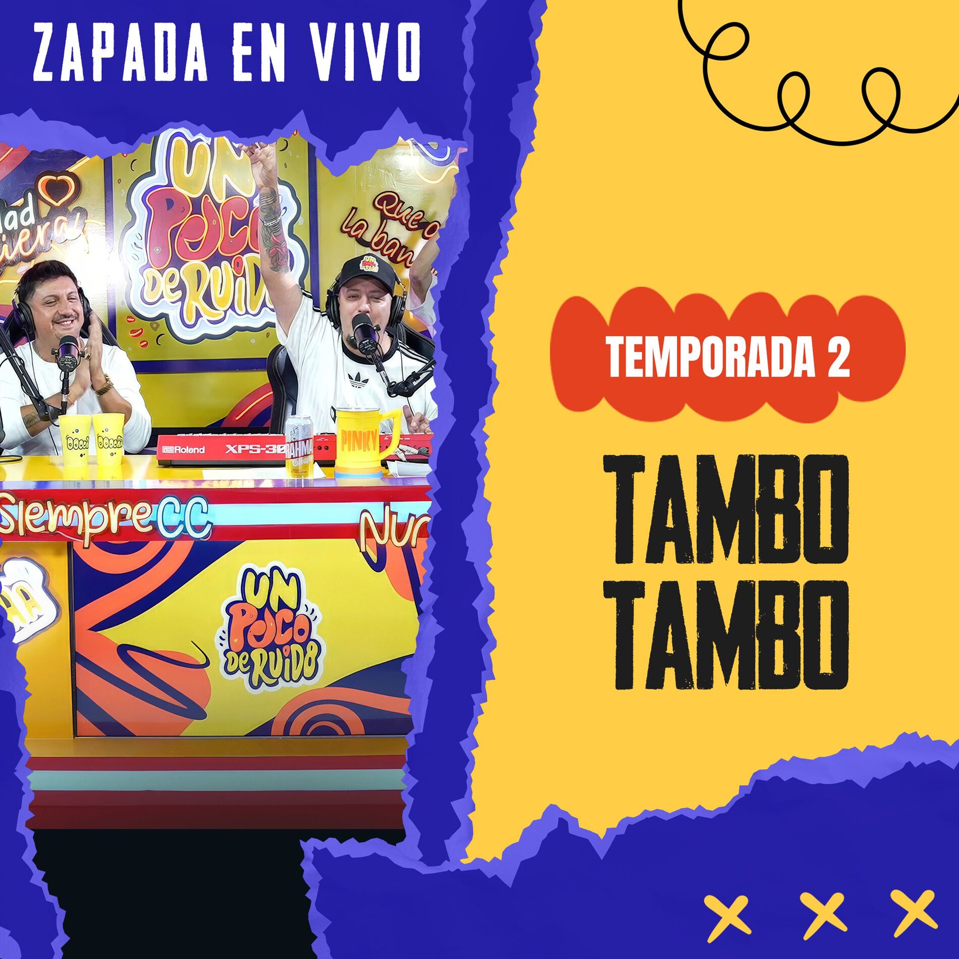Album cover of TAMBO TAMBO / Zapada EN VIVO en UN POCO DE RUIDO !