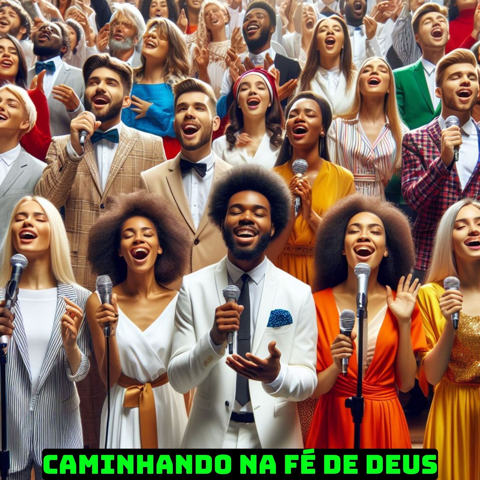 Album cover of Caminhando na Fé de Deus