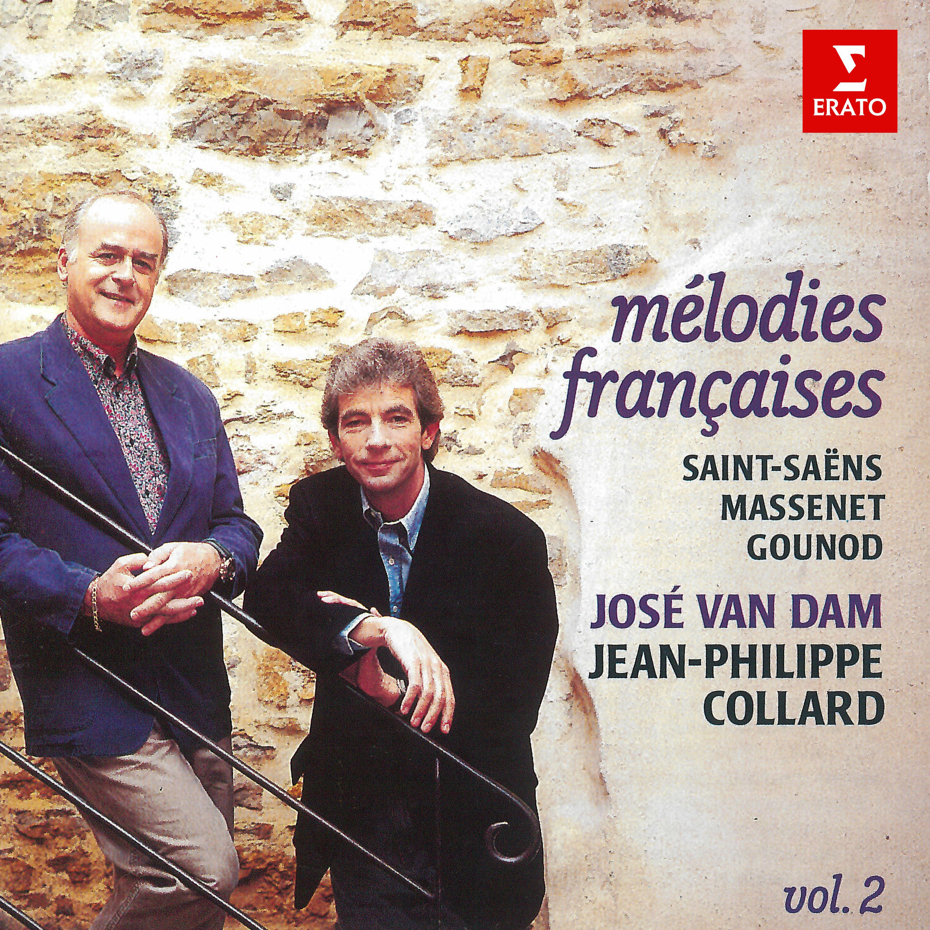 Album cover of Mélodies françaises, vol. 2: Saint-Saëns, Massenet & Gounod