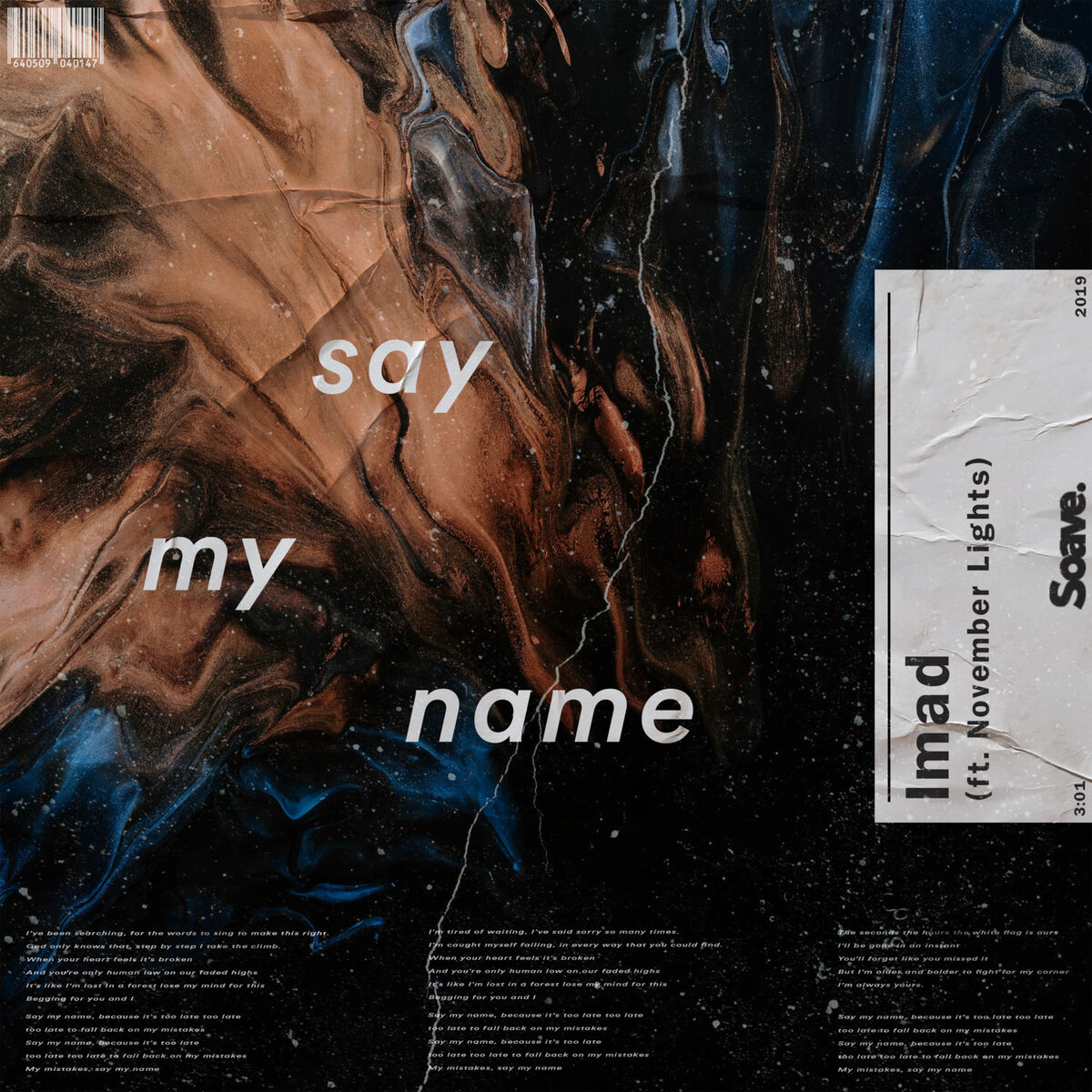 Album cover of Say My Name