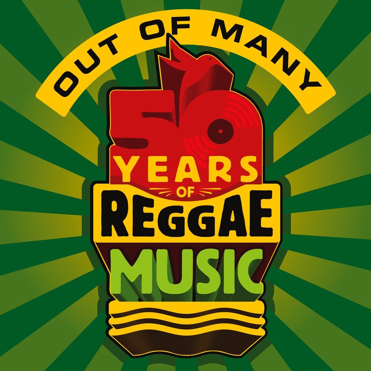 Album cover of Out Of Many - 50 Years Of Reggae Music