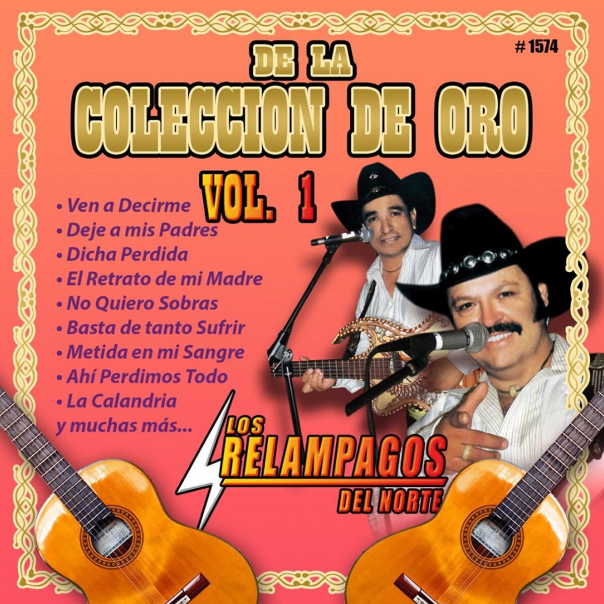 Album cover of De la Coleccion de Oro, Vol. 1