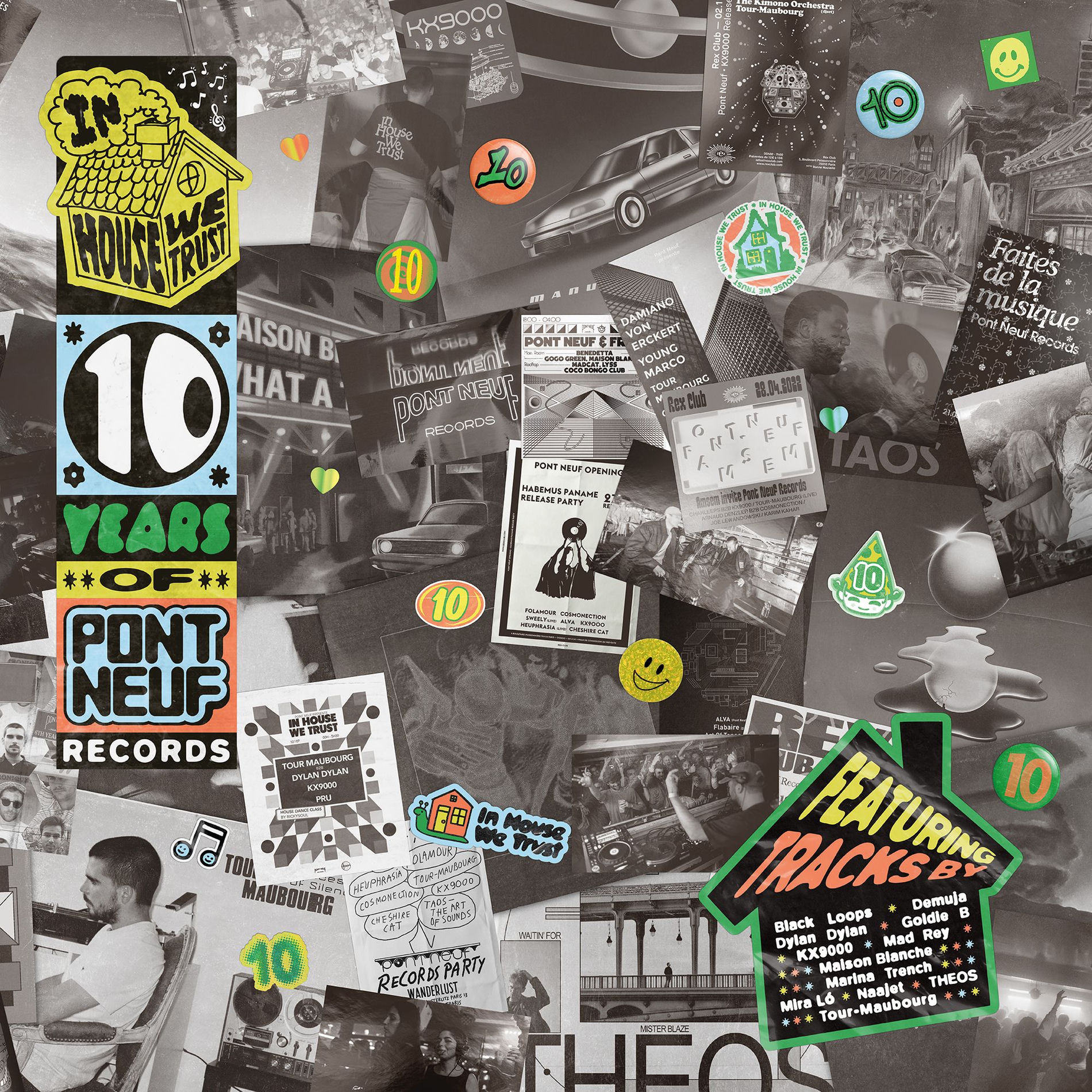 Album cover of Pont Neuf 10 Years - In House We Trust