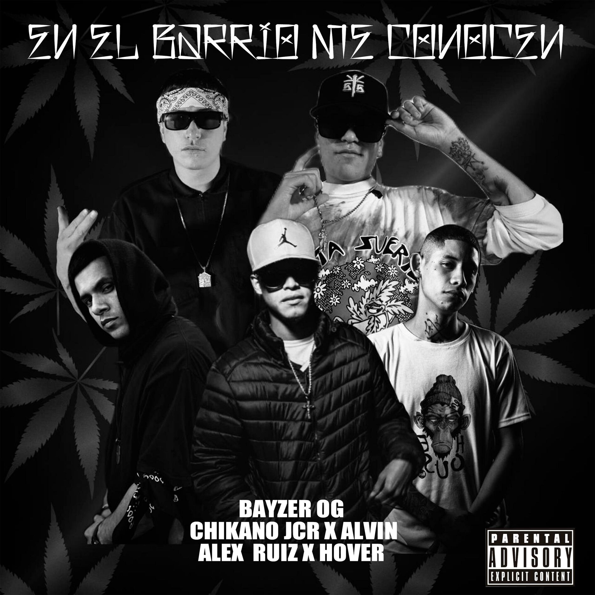 Album cover of En El Barrio Me Conocen (feat. Chikano Jcr, Alex Ruiz, Alvin Muñoz & Frases Sueltas)