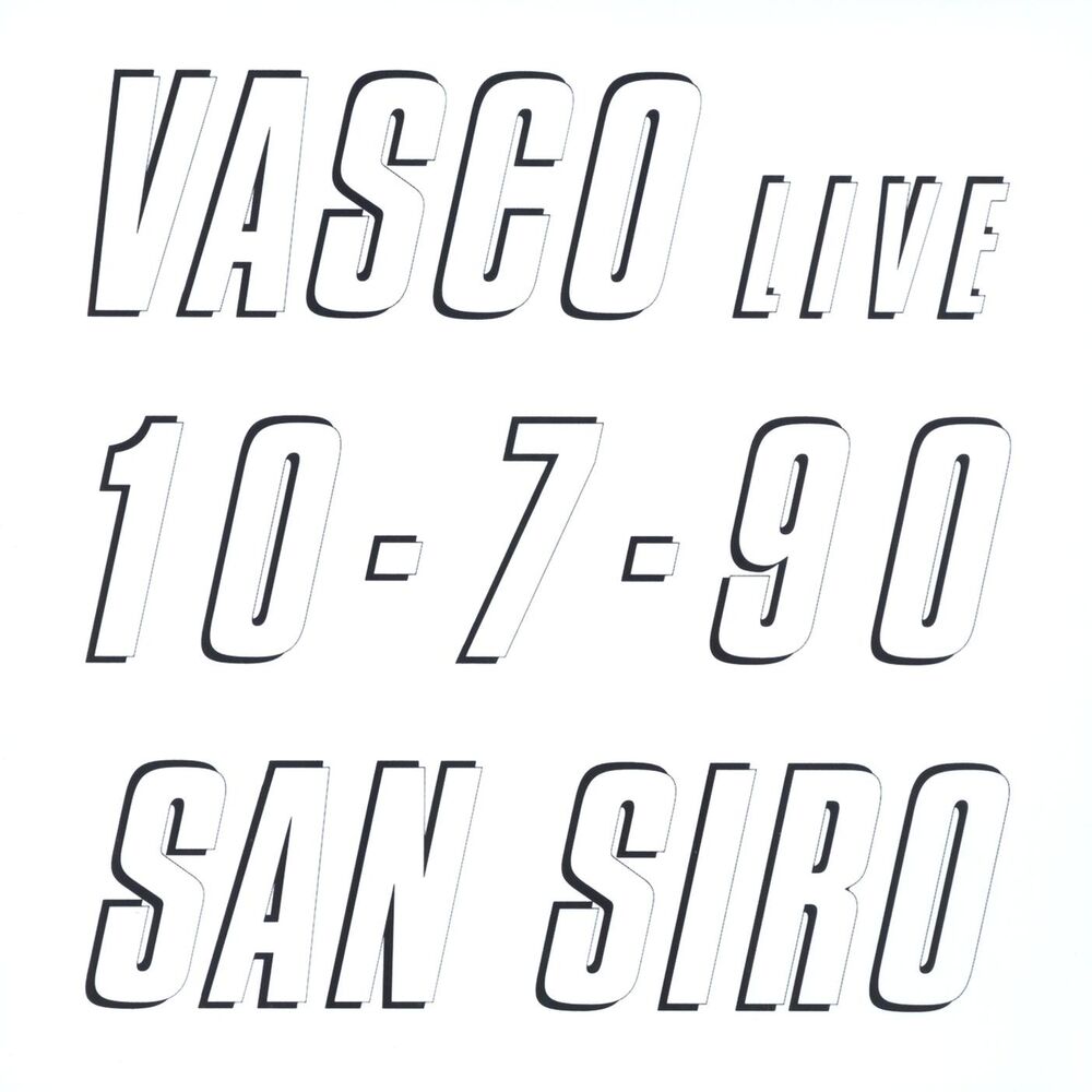 Picture of Vasco Live 10.7.90 San Siro
