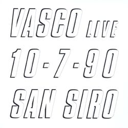 Cover of Vasco Live 10.7.90 San Siro