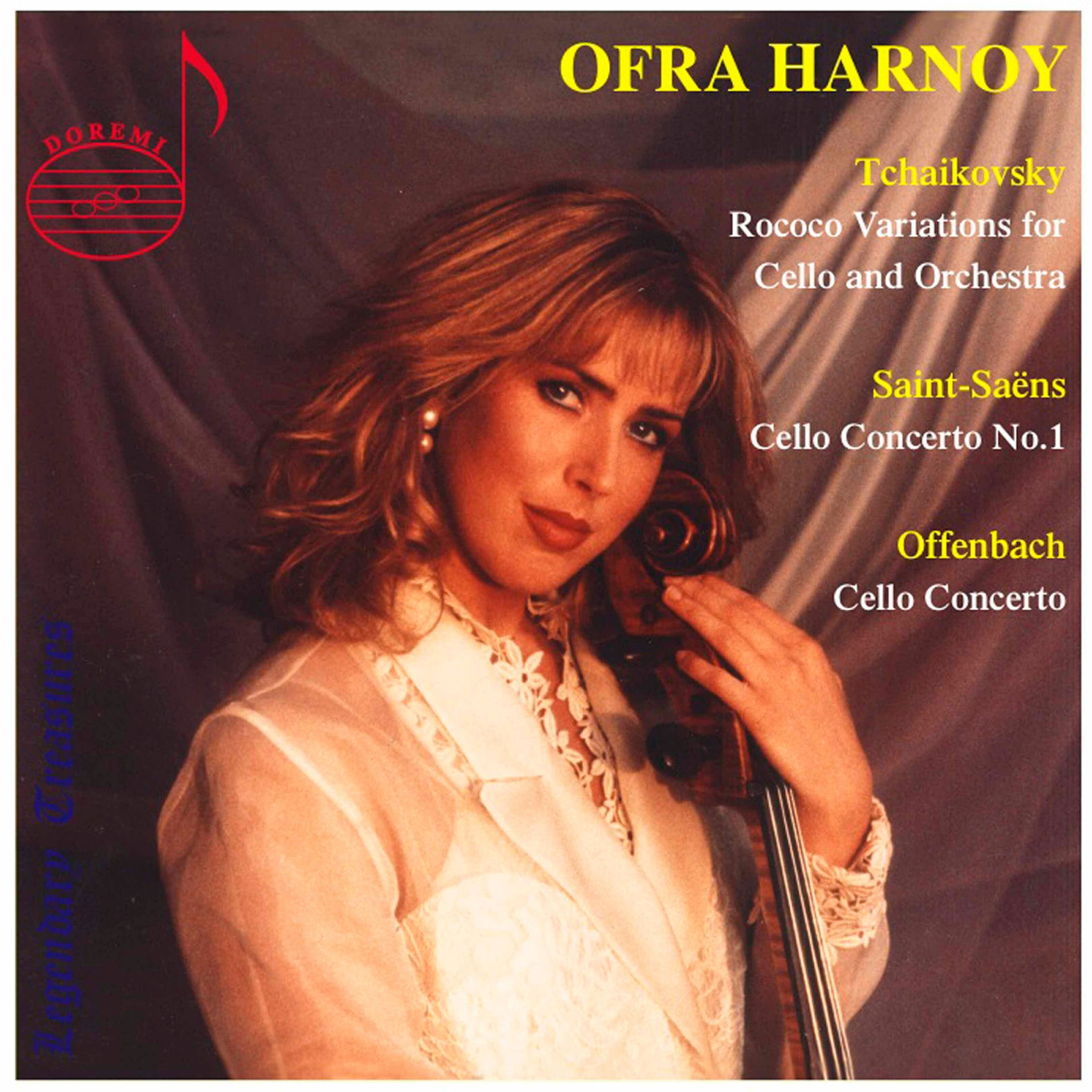 Album cover of Ofra Harnoy, Vol. 1: Offenbach, Tchaikovsky & Saint-Saëns