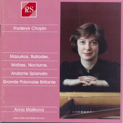 Cover of F. Chopin: Mazurkas / Ballades / Waltzes / Nocturne / Andante Spianato / Grande polonaise brillante
