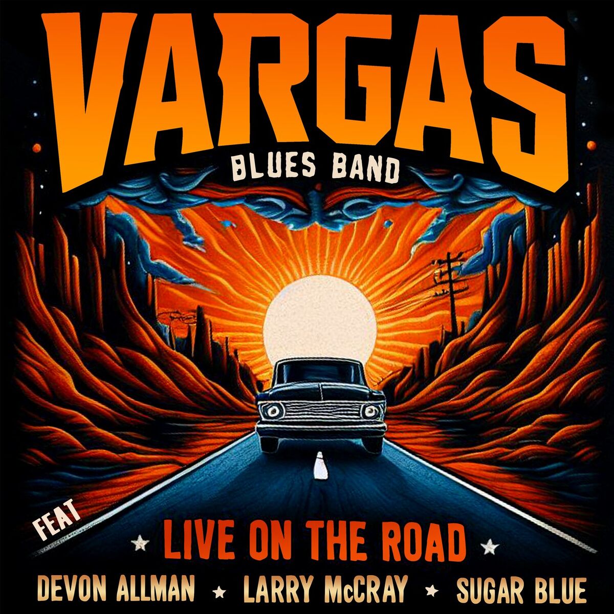 Album cover of Live on the road