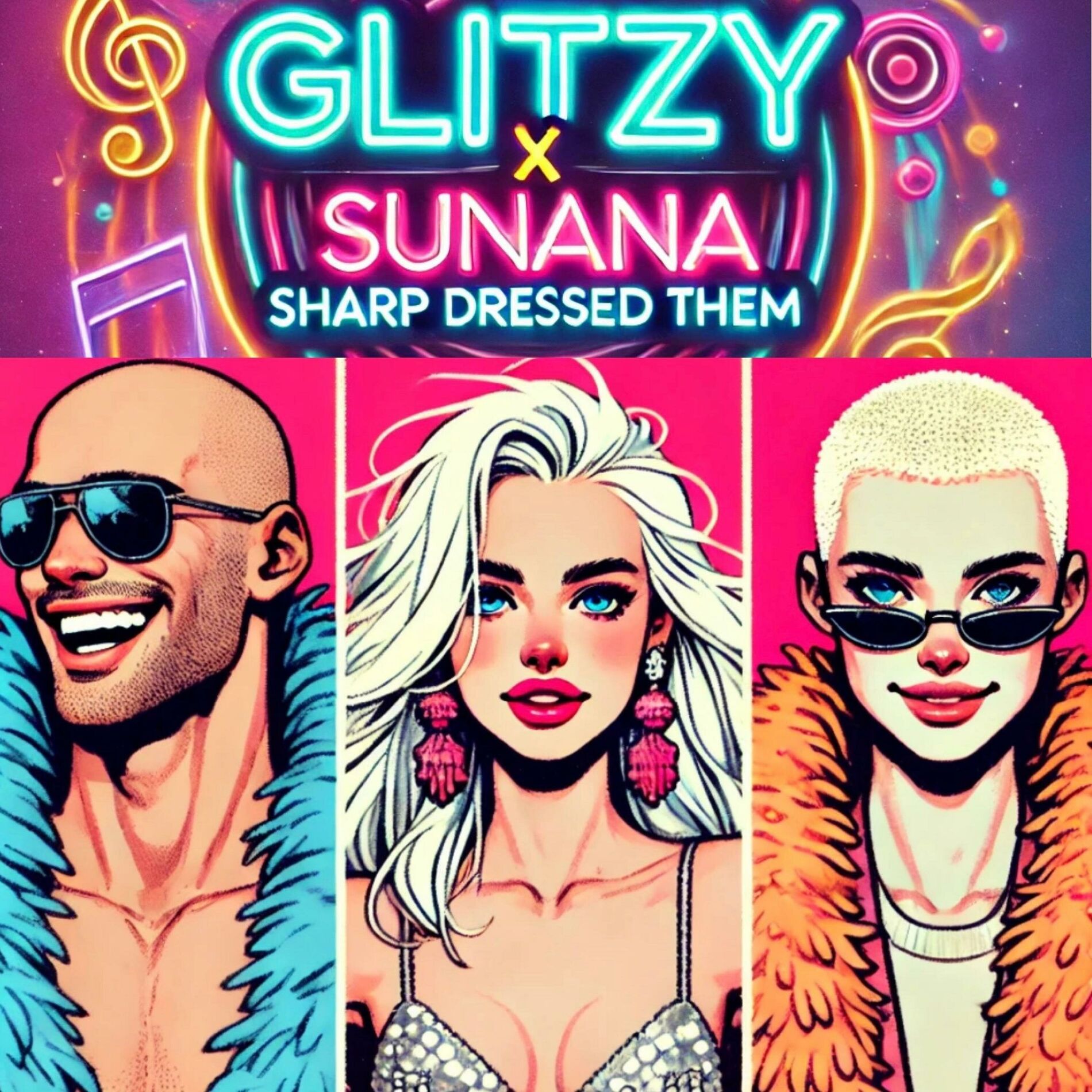 Album cover of Sharp Dressed Them (SUNANA Remix)