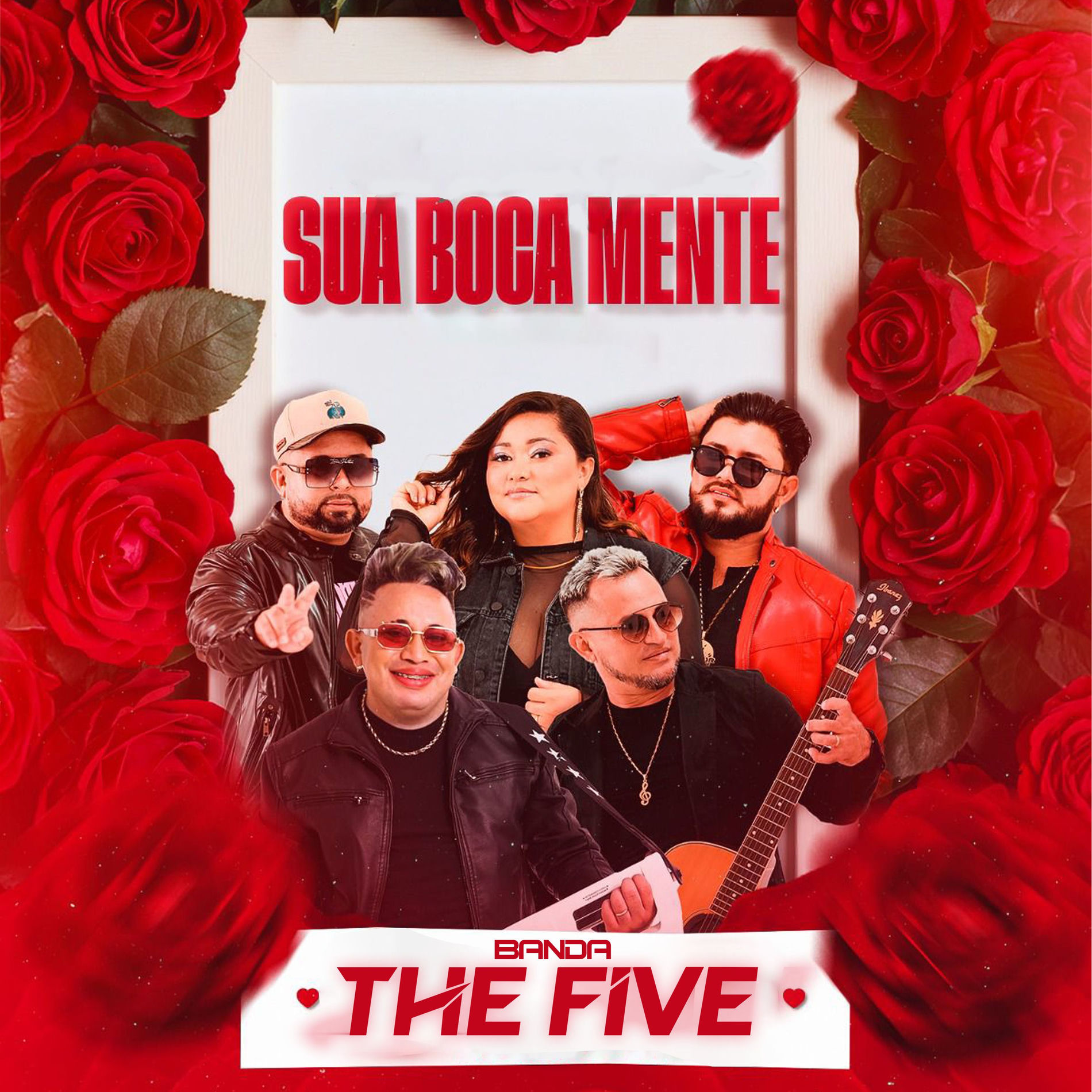 Album cover of Sua Boca Mente (Ao Vivo)