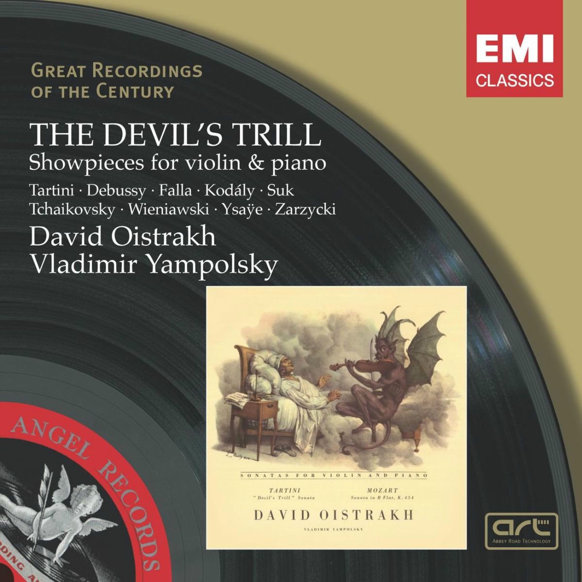 Album cover of The Devil's Trill - Showpieces for violin and piano