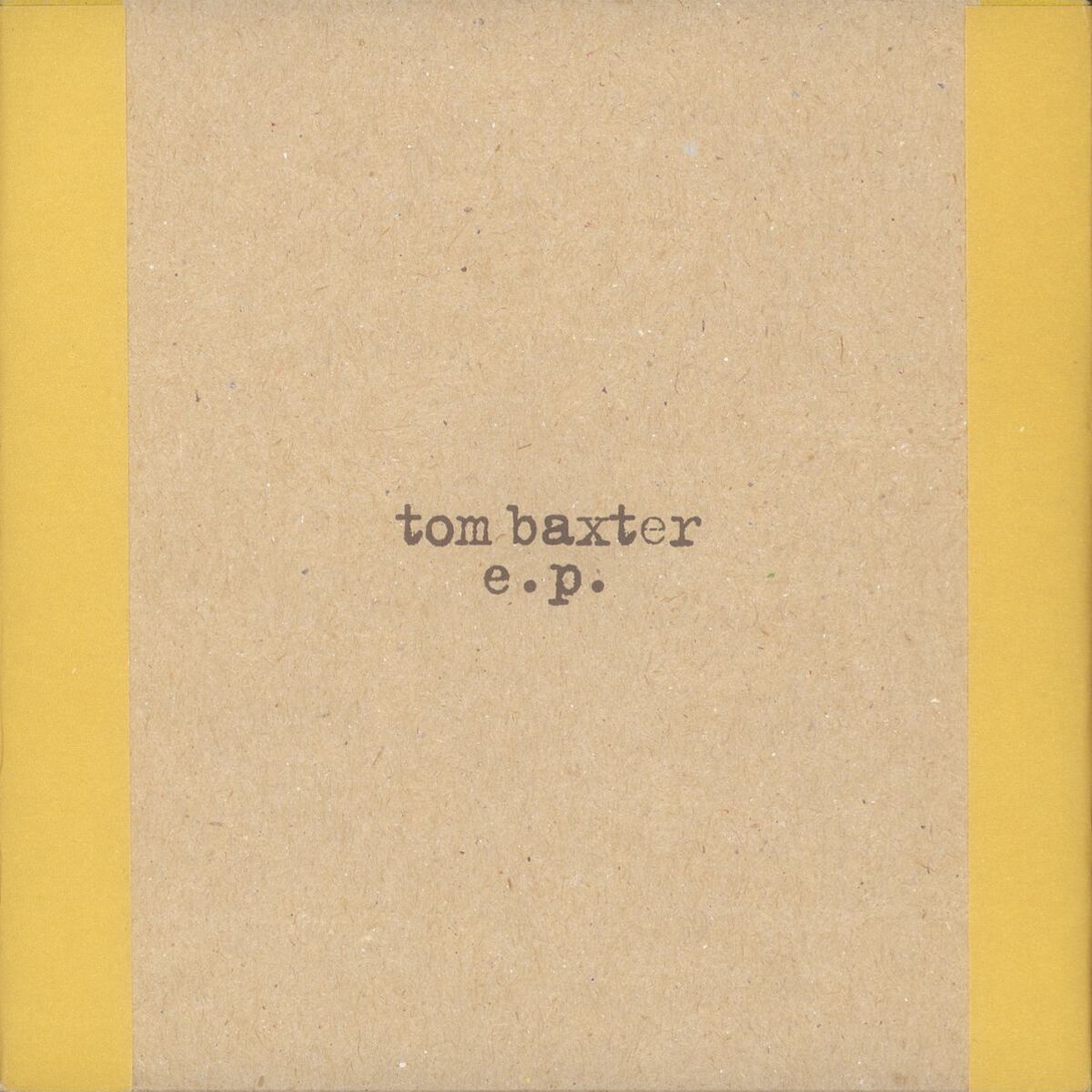 Album cover of Tom Baxter EP