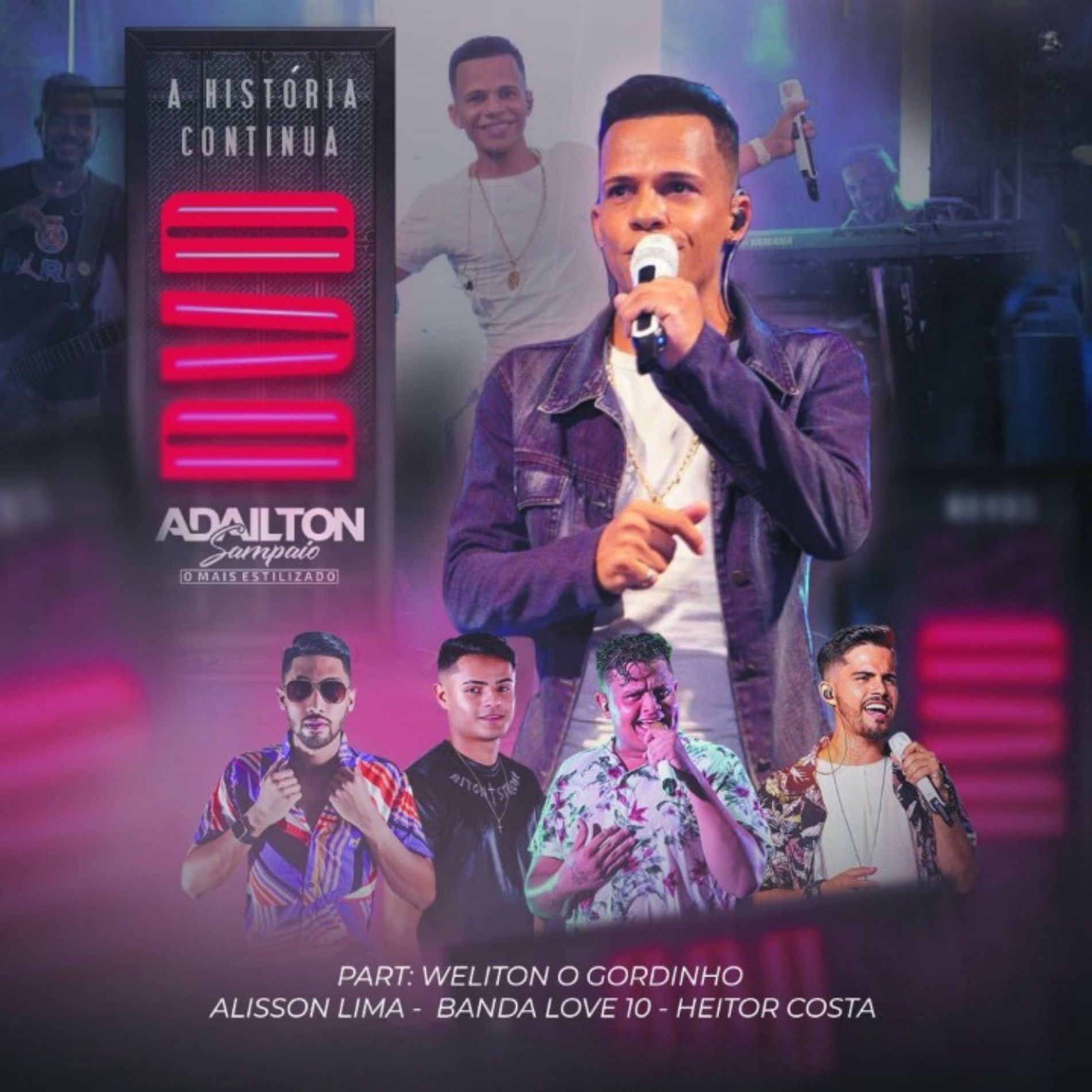 Album cover of A História Continua (Ao Vivo)