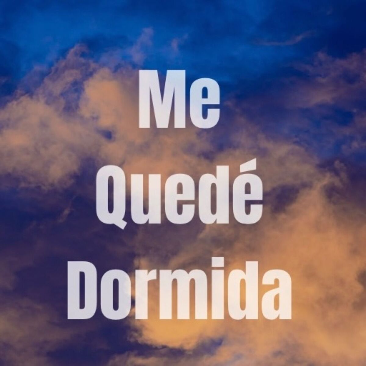 Album cover of Me Quede Dormida