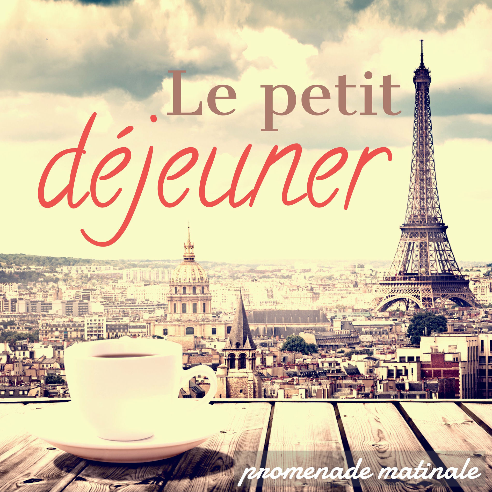 Album cover of Le petit déjeuner: promenade matinale