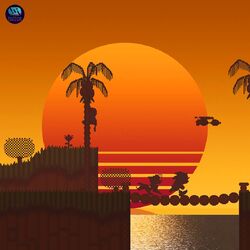 Cover of Emerald Hill Zone SynthWave (From "Sonic the Hedgehog 2")