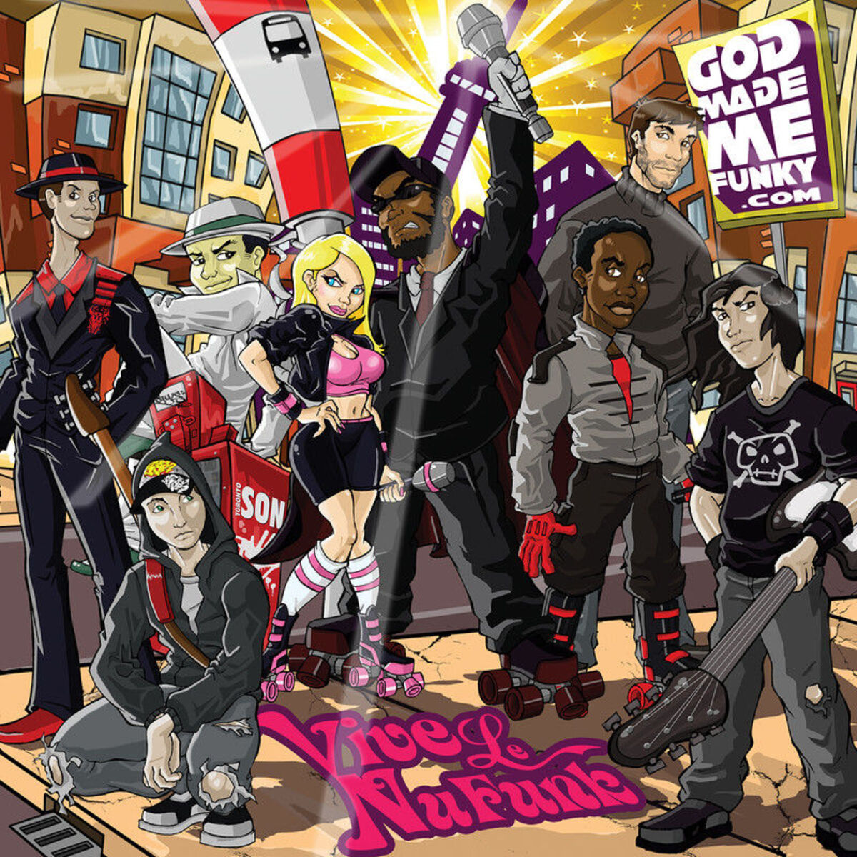 Album cover of Vive Le NuFunk