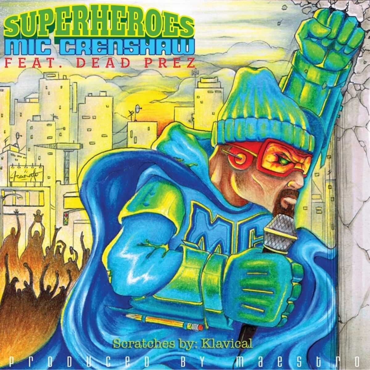 Album cover of Superheroes