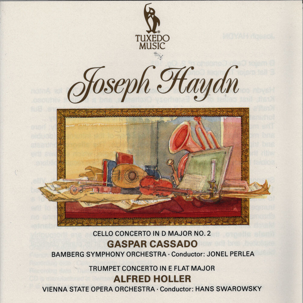 Picture of Haydn: Cello Concerto in D Major No. 2, Hob. VIIb:2, Op. 101 & Trumpet Concerto in E-Flat Major, Hob. VIIe:1