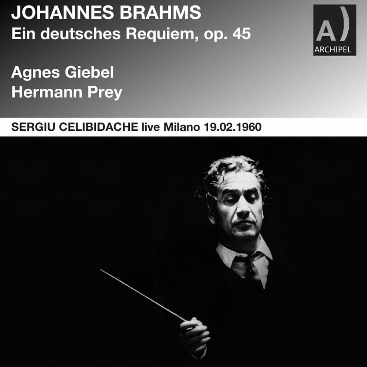 Album cover of Brahms: Ein deutsches Requiem, Op. 45 (Remastered 2023) (Live)