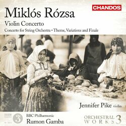 Cover of Rozsa: Orchestral Works, Vol. 3
